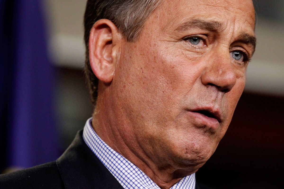 House Speaker John Boehner said he withdrew from the talks over the nation’s debt ceiling because the president wanted to raise taxes and was reluctant to agree to cuts in benefit programs. (Associated Press)