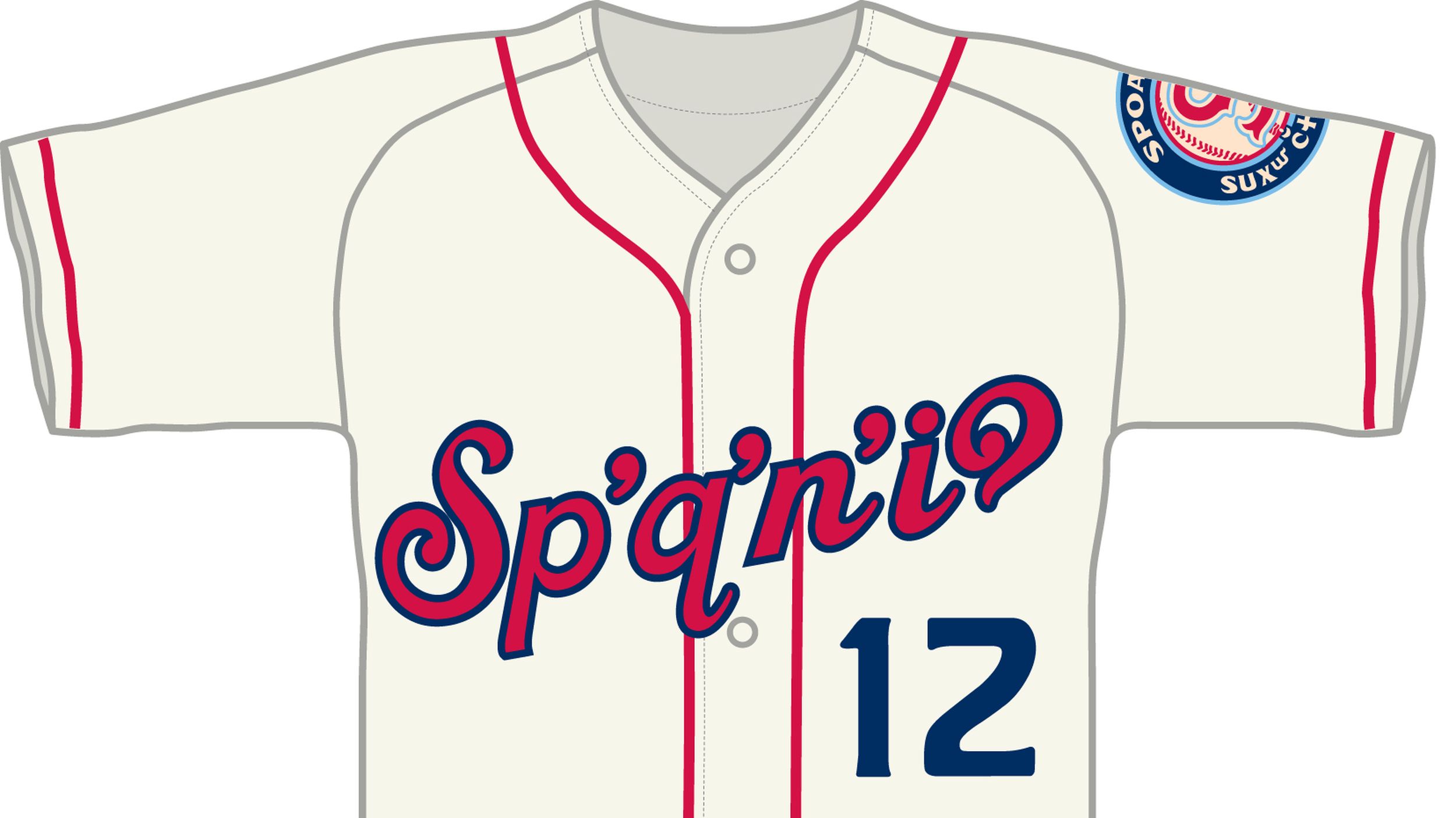 Spokane Indians baseball uniforms sport Salish word