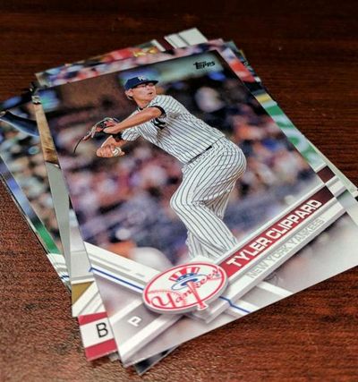 Tyler Clippard was one of three Tylers that New York Yankees fan Mike Kennedy found in a pack of baseball cards. (Mike Kennedy Facebook photo)