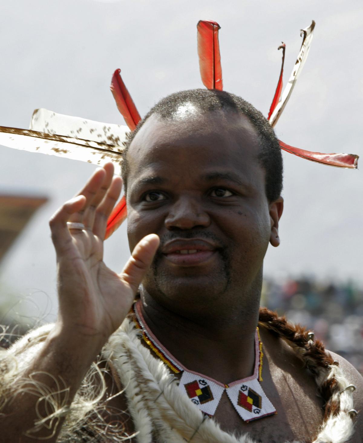 Mswati (Schalk Zuydam / The Spokesman-Review)