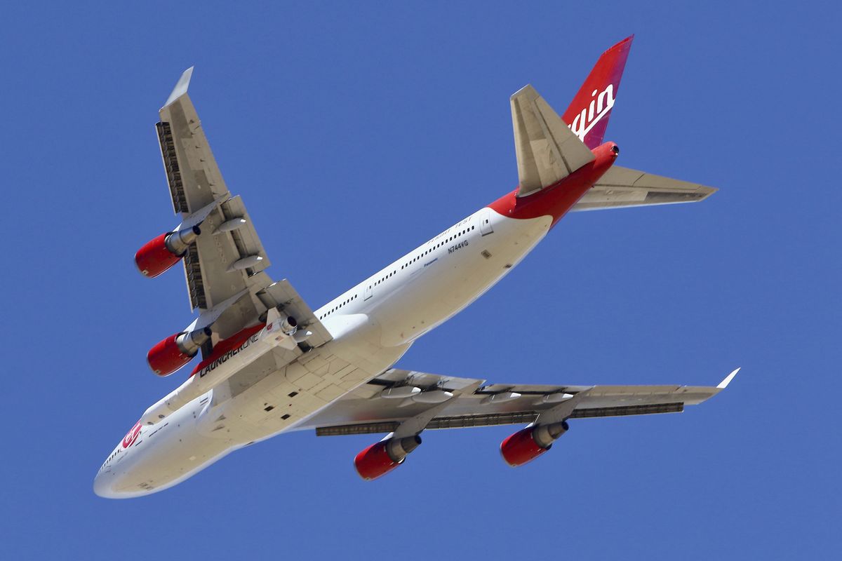 Richard Branson's Virgin Orbit reaches space on second try
