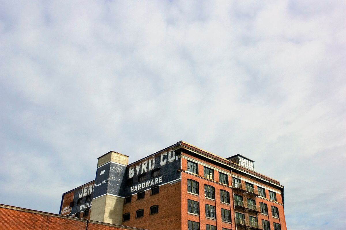 The Jensen Byrd warehouse in the University District east of downtown Spokane is photographed in 2006. The historic building is now owned by Washington State University.  (Christopher Anderson/The Spokesman-Review)