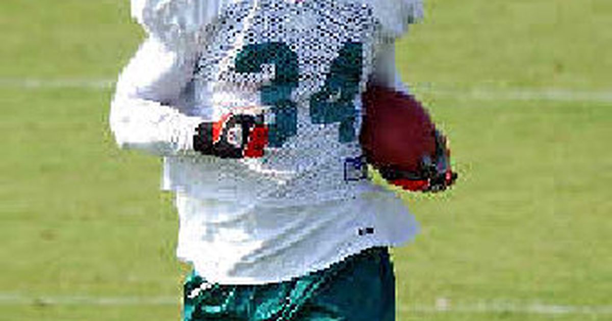 Lot Detail - 2003 Ricky Williams Miami Dolphins Game-Used Home