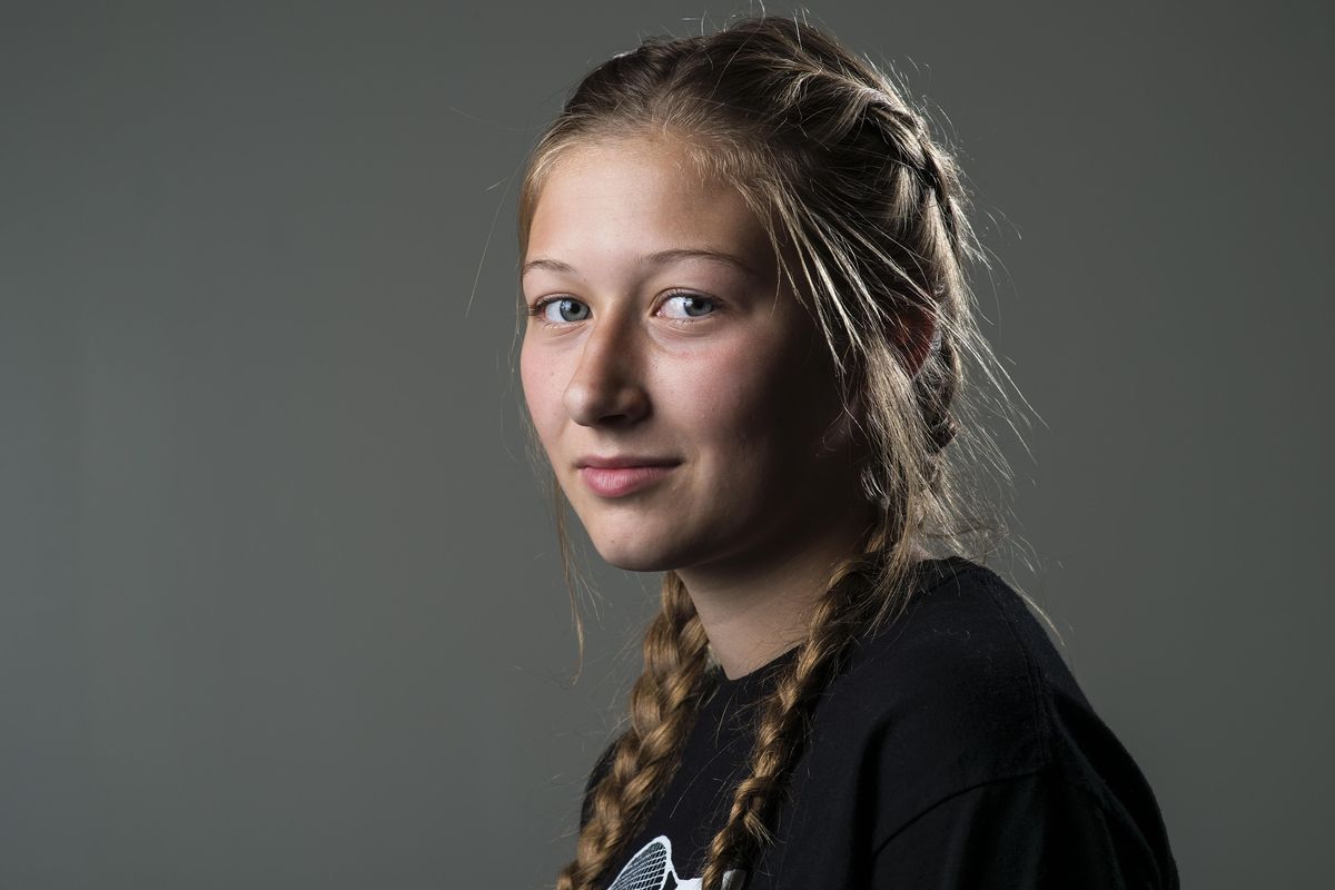 Alicia Bliss, 15, East Valley School District Walker Center. (Colin Mulvany / The Spokesman-Review)