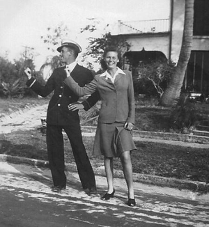 Chuck and Harriet Soliday, 1945