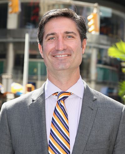 Chipotle CEO Brian Niccol will take over as the CEO of Starbucks on Sept. 9, the company announced. He is shown here June 10, 2015, in New York City.   (Robin Marchant/Getty Images/TNS)