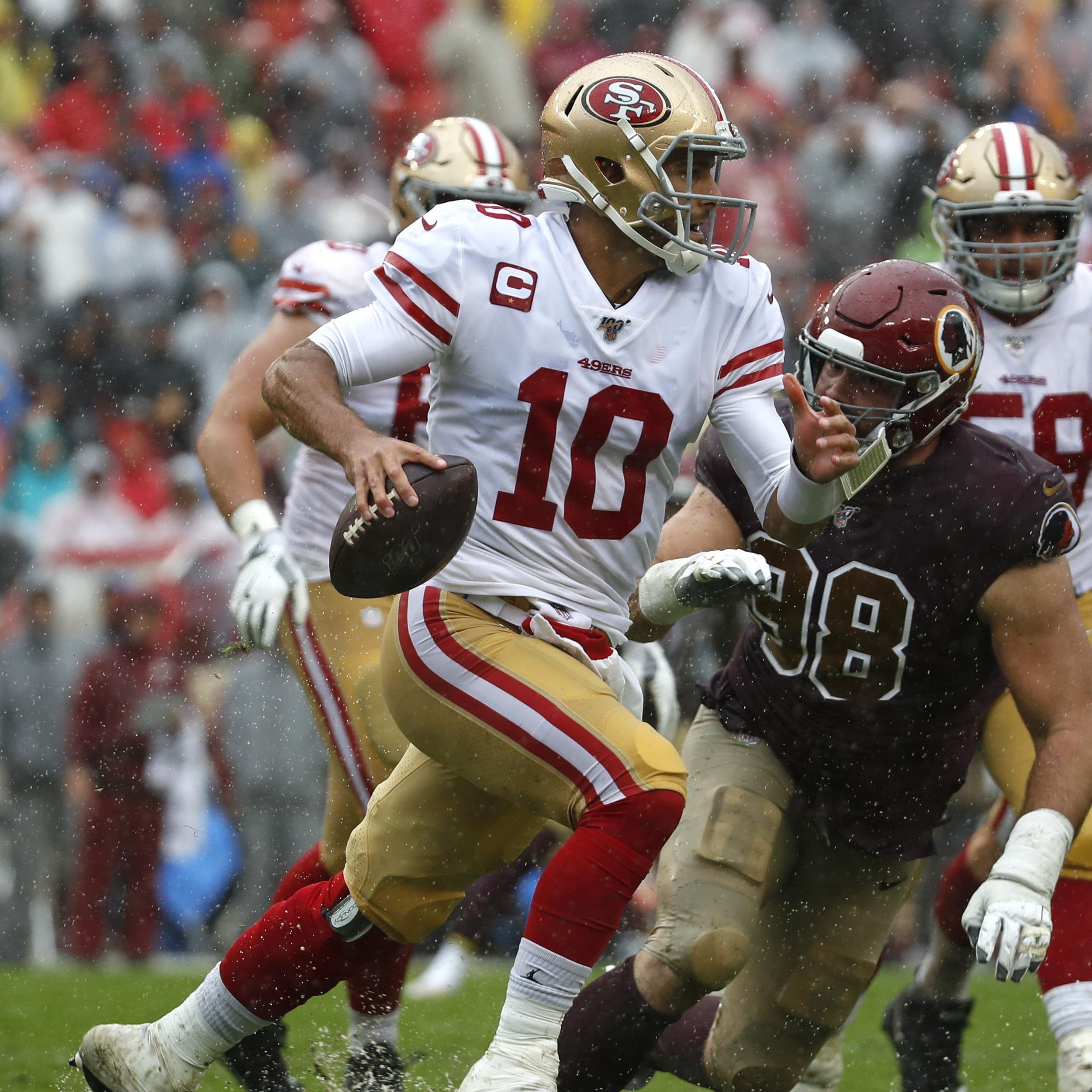 Jimmy Garoppolo, stingy defense lead San Francisco 49ers past Carolina  Panthers 