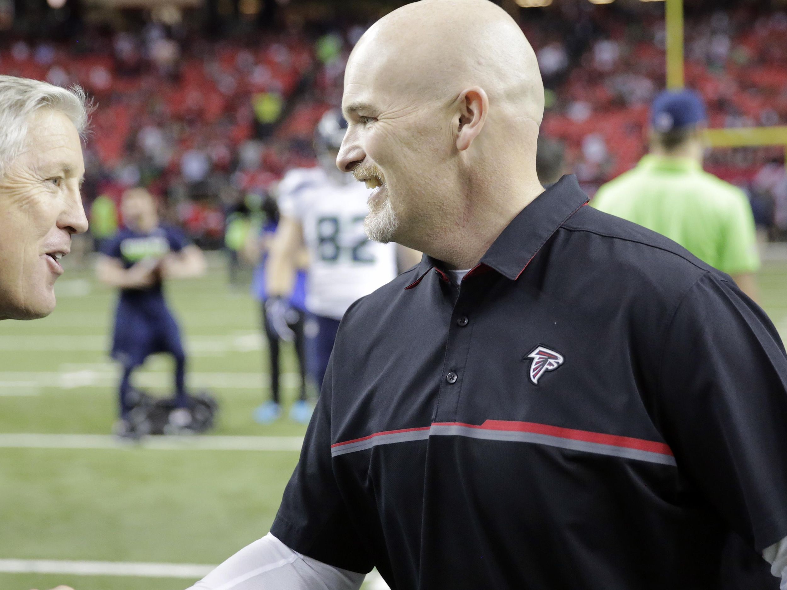 Falcons coach Dan Quinn wins Salute to Service Award