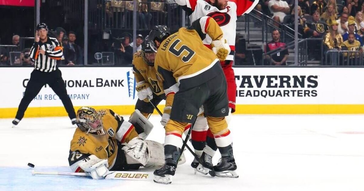 Carolina evens Stanley Cup Final with Vegas after 5-3 win