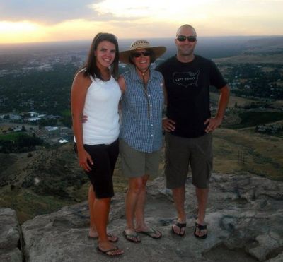 Lorraine Neeley Fortunati, author of “When Your Honey-Do Done Gone: Endings and Beginnings” is pictured in Boise with daughter Katelen and son Tyler.