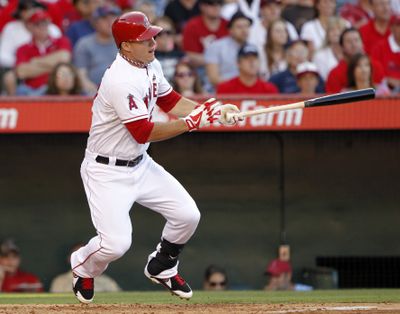 Los Angeles Angels' Mike Trout, one of top players in the next generation, is one of 12 players in All-Star game 24 years old or younger. (Associated Press)