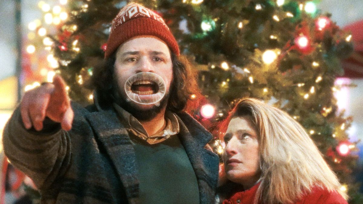 Michael Strassner, left, and Liz Larsen in “The Baltimorons.”  (Independent Film Company)