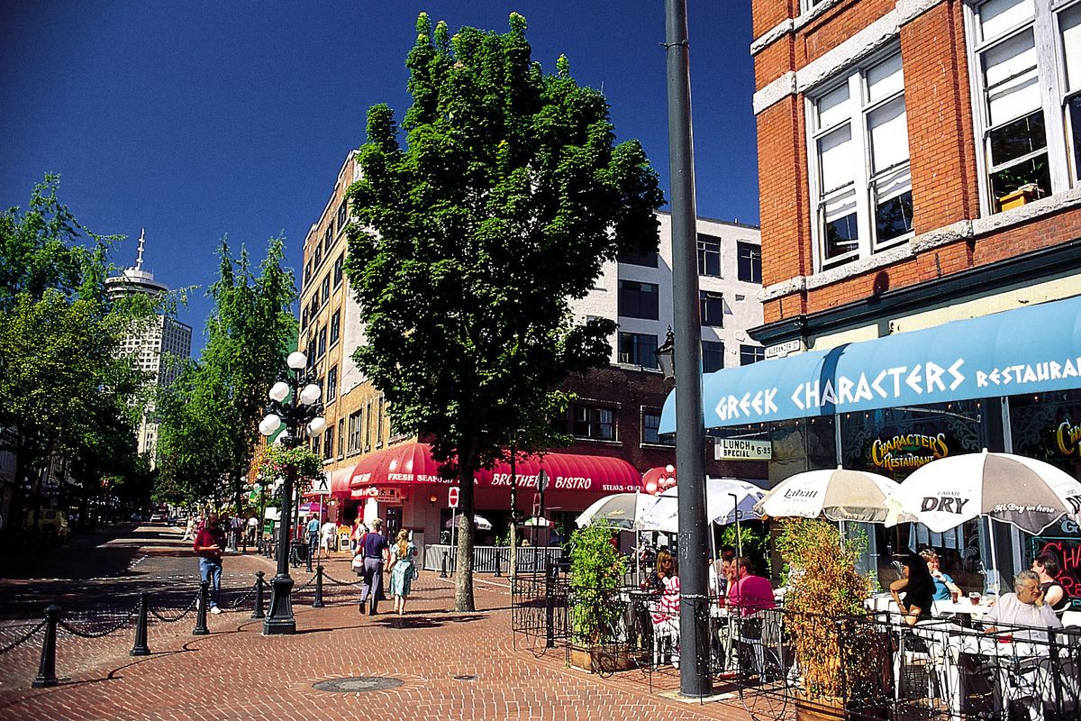 Vancouver's historic Gastown district also substitutes for Seattle in “Twilight: Eclipse.” (Associated Press)