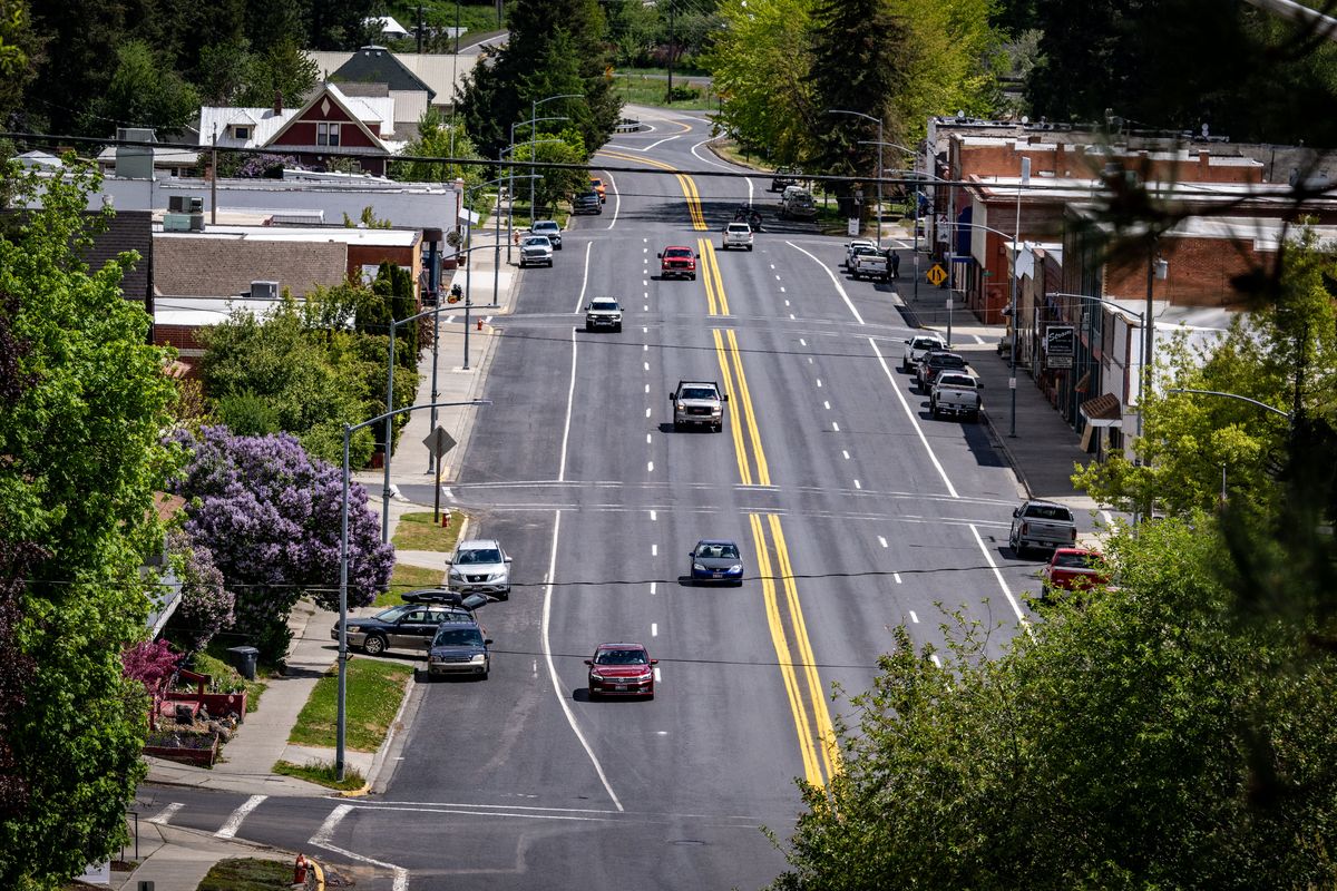 Troy, Idaho, has a growing number of members of Christ the Redeemer, a daughter church of the Christian nationalist-based Christ Church. (COLIN MULVANY/The Spokesman-Review)