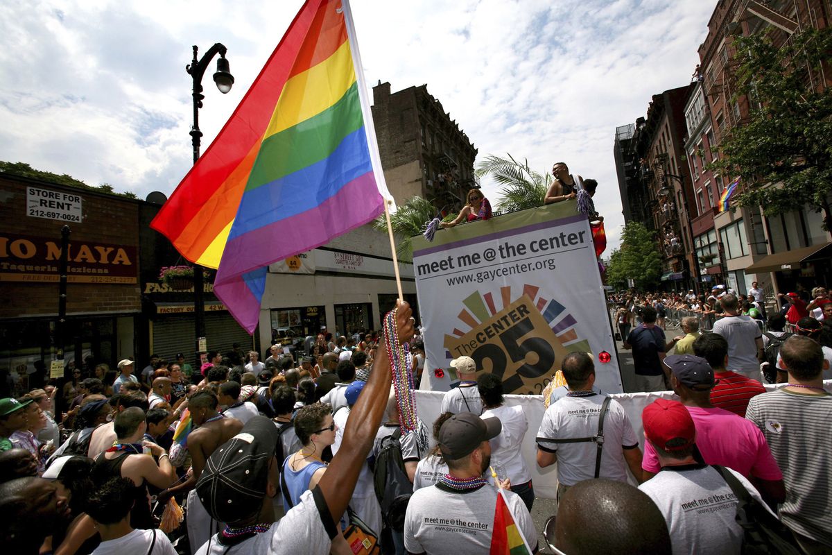 crowd size at first gay pride parade in new york city