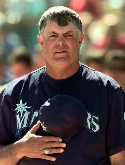 Lou Piniella will be inducted into M’s hall of fame today. (Associated Press)