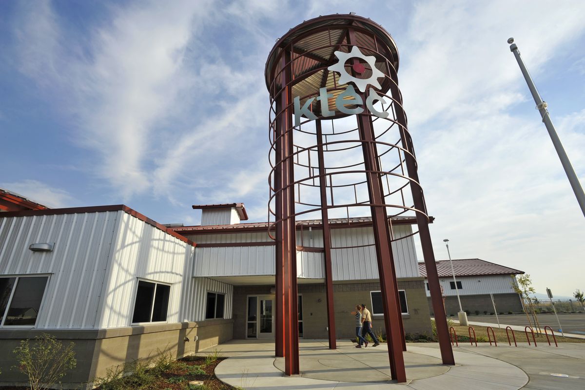 The new KTEC building houses classes for juniors and seniors in the Lakeland, Post Falls and Coeur d’Alene school districts.