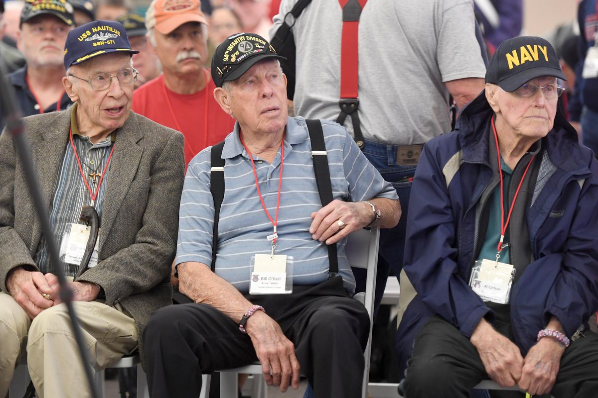 WWII veterans Frank Fogarty, Bill O