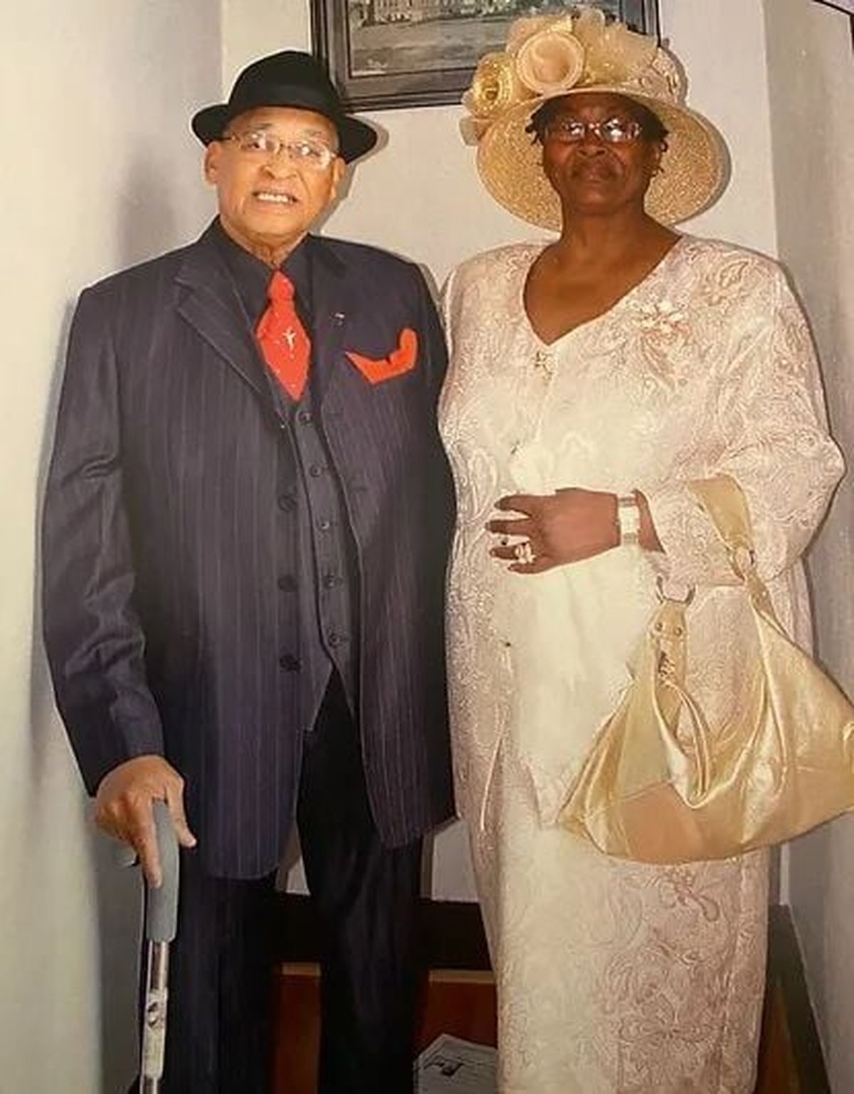 The Rev. Dr. C. W. Andrews and his wife Dorris. Calvary Baptist Church has been under his leadership for the past 50 years.  (Courtesy)