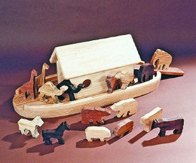 
Construction of this ark and eight pairs of animals is simple. The ark calls for pine and the animals can be made from contrasting scrap lumber.
 (U-Bild / The Spokesman-Review)