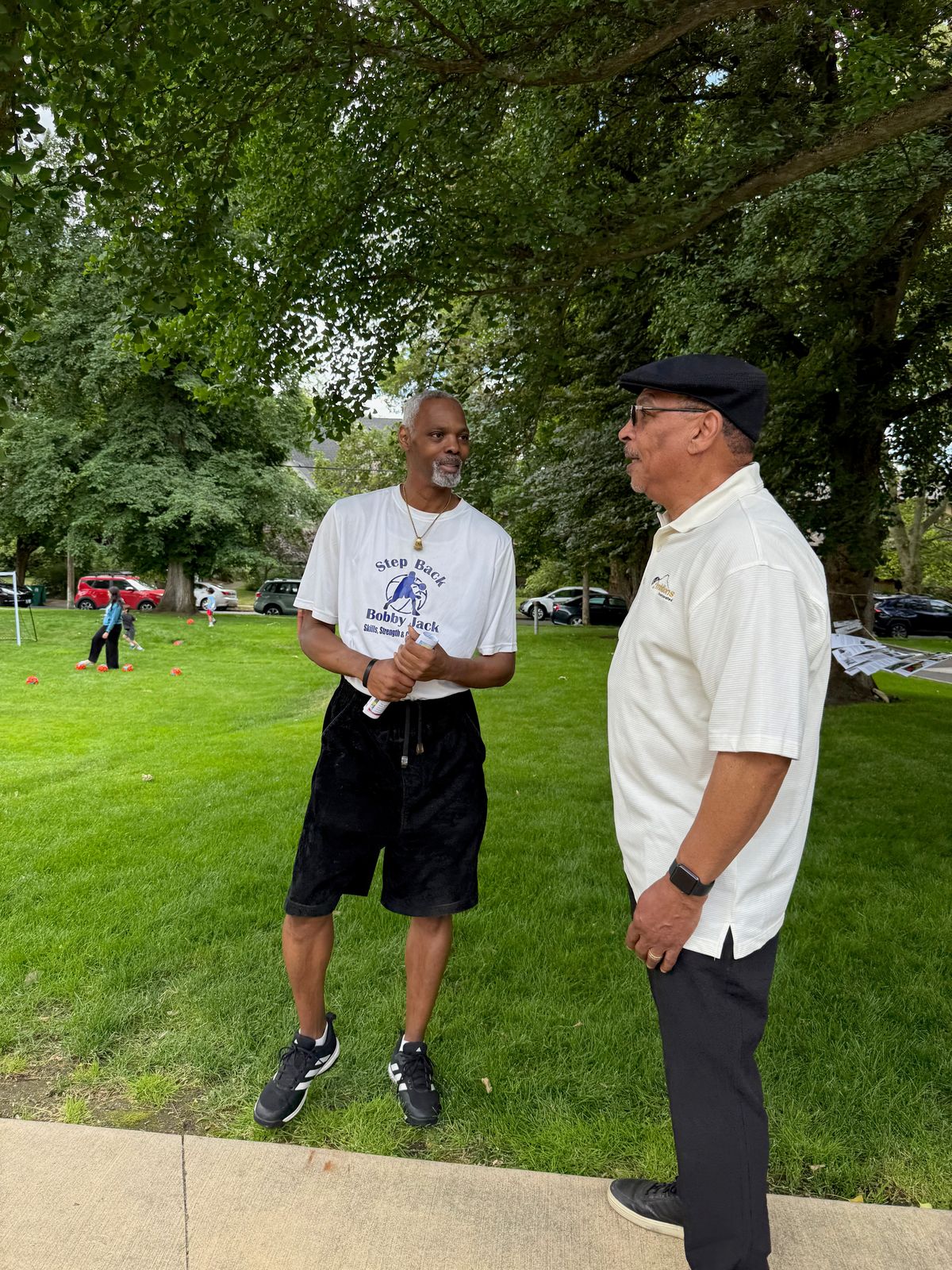 Our Stories attendees stand outside the Northwest Museum of Arts and Culture.  (Courtesy)