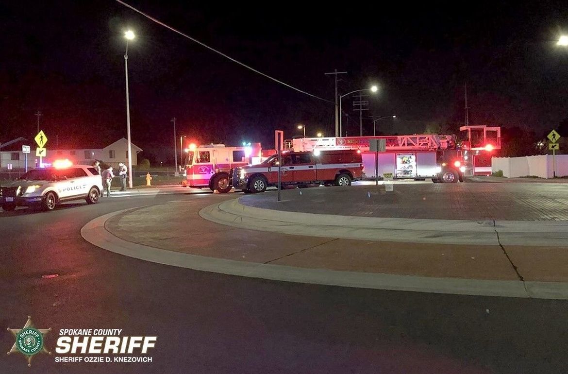 Man killed in highspeed motorcycle crash at BarkerSprague roundabout