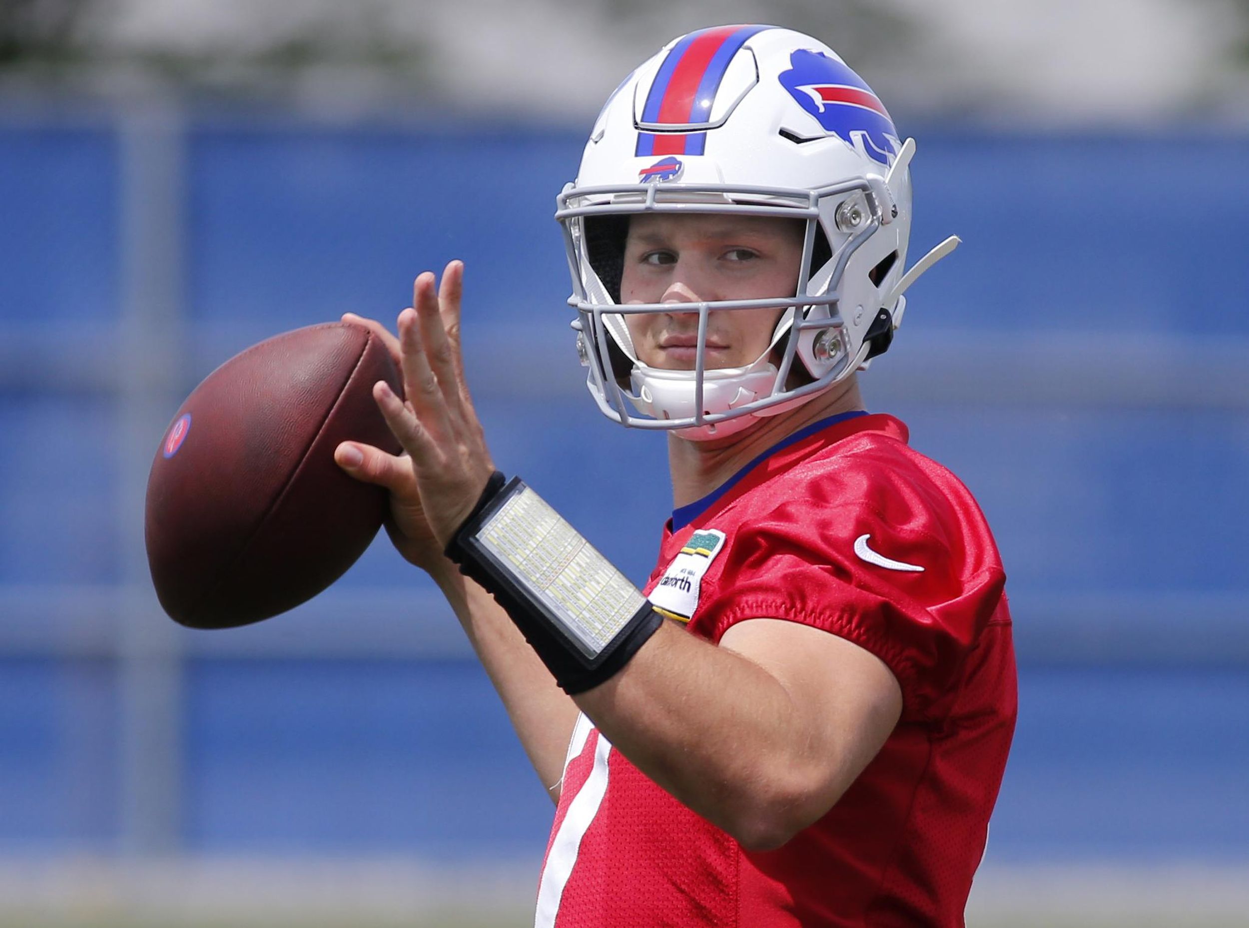 Bills Qb Josh Allen Focused On Staying Upbeat Entering 2nd Season The Spokesman Review 