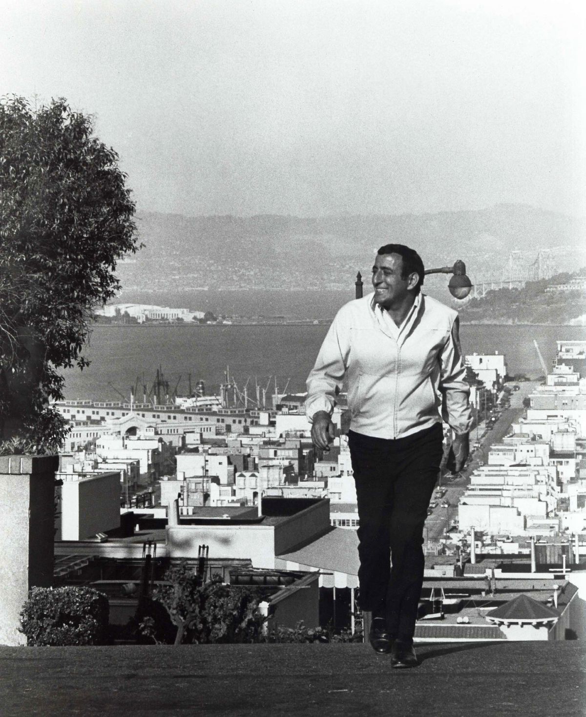 Tony Bennett, circa 1963, in San Francisco.  (Globe Photos)