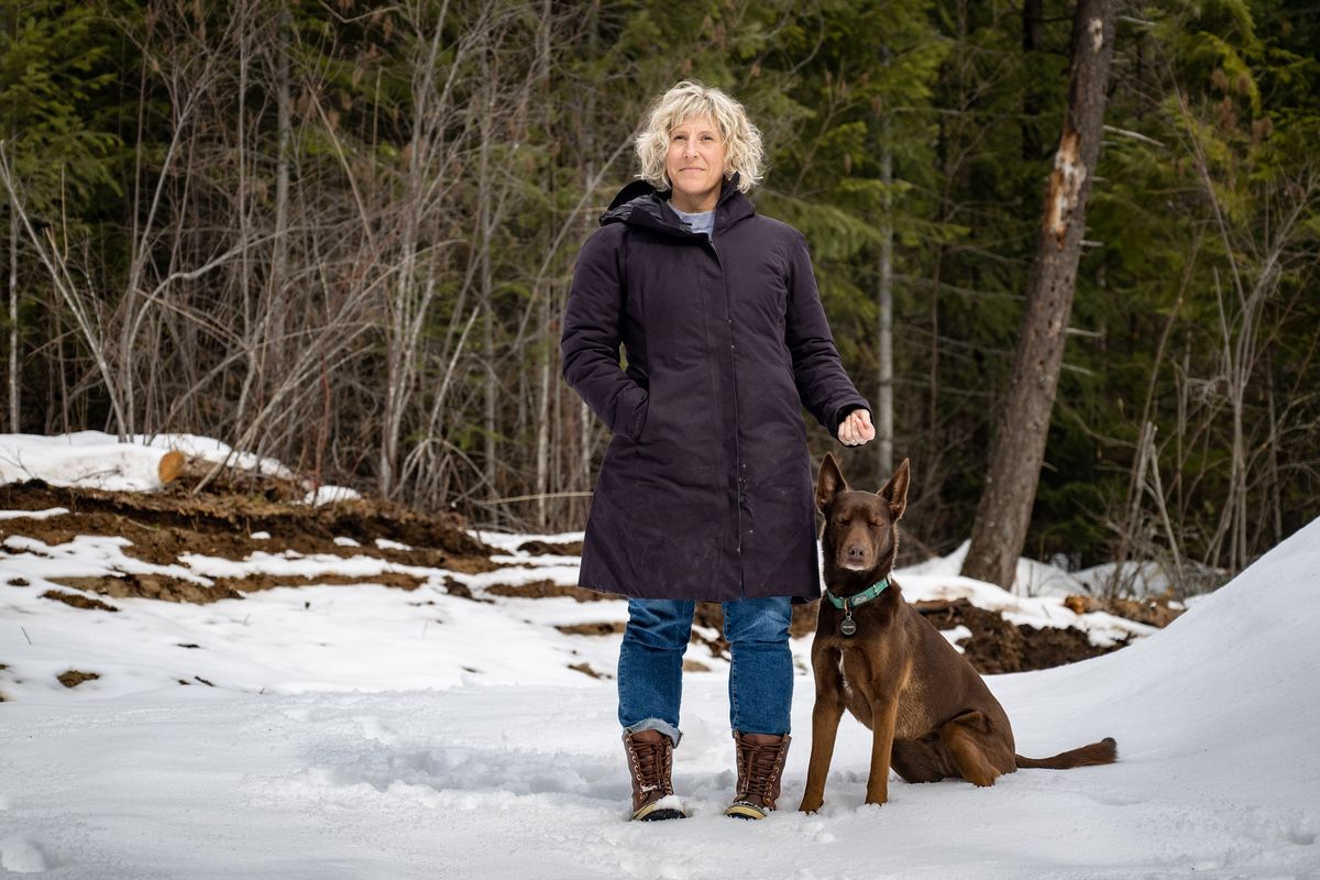 Ammi Midstokke, author of “All the Things” will launch her book at a Northwest Passage event on March 15, 2023.  (COLIN MULVANY/THE SPOKESMAN-REVIEW)