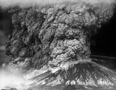 The 1980 eruption of Mt. St. Helens sent a plume of ash that blotted out the sun in parts of Washington and North Idaho. The ash drifted as deep as 2 feet and crushed crops.  (CHRISTOPHER ANDERSON/THE SPOKESMAN-REVIEW PHOTO ARCHIVE)