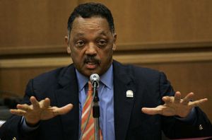 
The Rev. Jesse Jackson testifies Jan. 19 in a lawsuit alleging that he and his son had threatened a conservative minister. 
 (Associated Press / The Spokesman-Review)