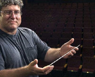 
David Demand is the artistic director and conductor for the Coeur d'Alene Symphony.  
 (Holly Pickett / The Spokesman-Review)