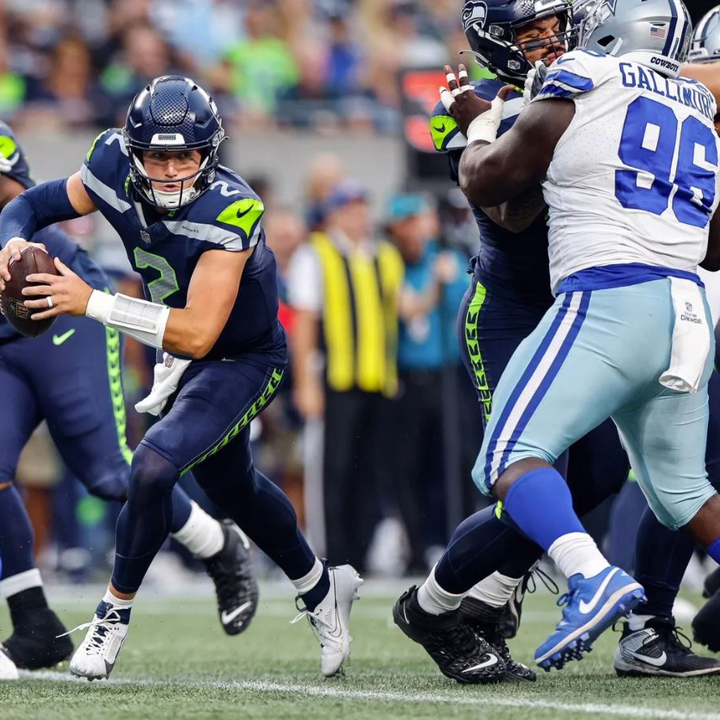 Drew Lock returns to Seahawks practice, but it's not known if he'll start  final preseason game