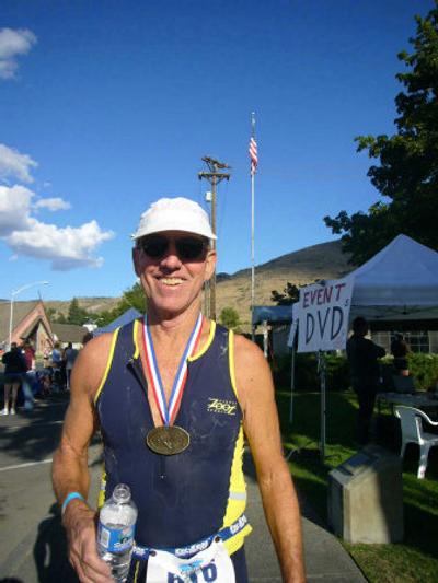 
Ted Nichols, 63, started running at age 50 and has become a top-flight half Ironman competitor. Nichols has qualified for the world championships in France this summer. 
 (Courtesy of Ted Nichols / The Spokesman-Review)