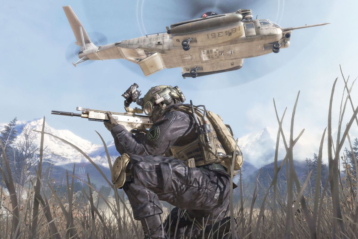 In this  video game image, a scene from "Call of Duty: Modern Warfare 2" is shown. (The Spokesman-Review)
