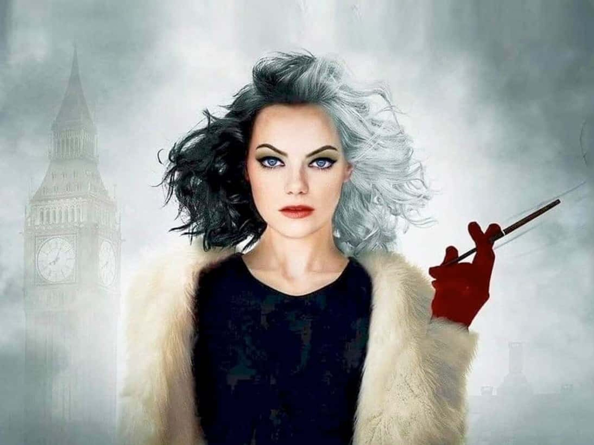 Emma Stone on Playing Cruella de Vil Without Cigarette Holder