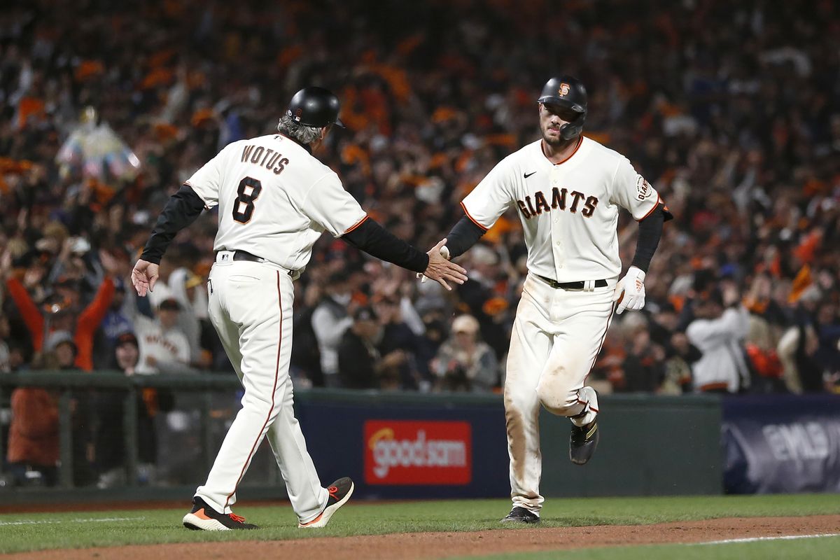 Masterful Logan Webb pitches Giants past Dodgers in playoff opener