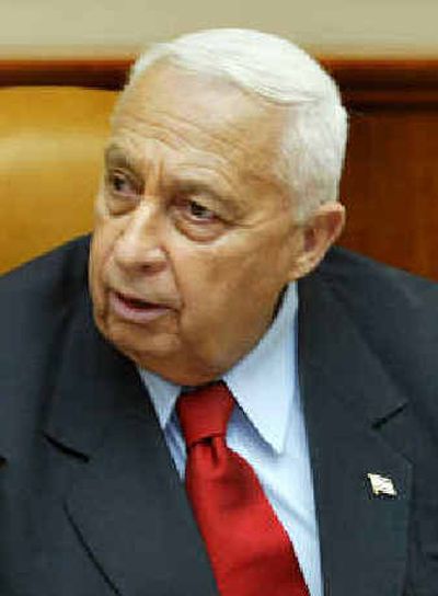 
Ariel Sharon
 (The Spokesman-Review)