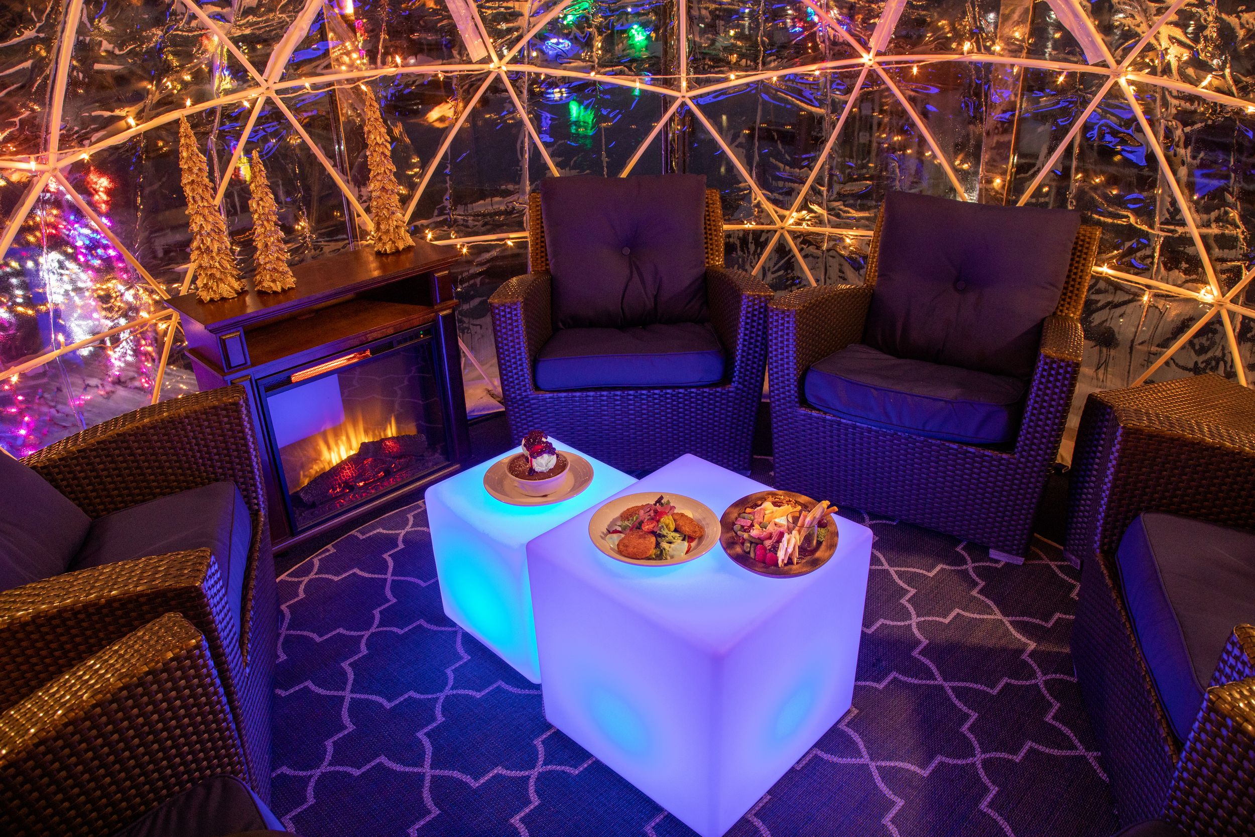 When In Domes Davenport Grand Debuted Igloo Dining Last Year Luna Coeur D Alene Resort Recently Joined The Club The Spokesman Review