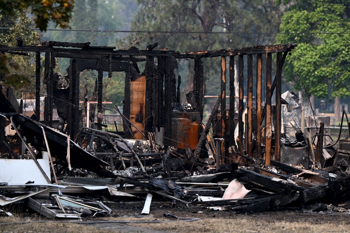 Wildfire leaves Northwest Spokane in a 'war zone'