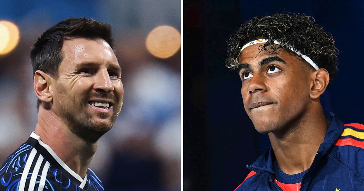 Lionel Messi says it's 'crazy' he met, bathed baby Lamine Yamal