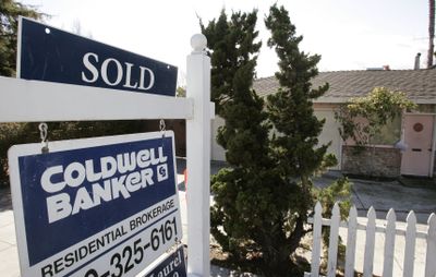 A sold sign is shown in Palo Alto, Calif. Preowned home sales in December climbed 8.4 percent from November,  even in metropolitan areas where foreclosures have lagged those of many other major markets in the United States.  (Associated Press / The Spokesman-Review)