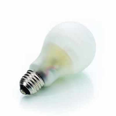 A light bulb with a life of 8,000 hours? Yeah, right! Well, actually, such an idea has just entered the marketplace with the launch of GE's newly remodeled bulbs, the covered Energy Smart Compact Fluorescent Lights. (GE)