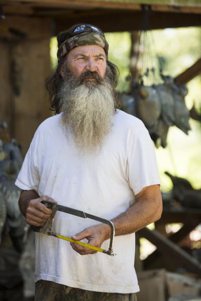 Phil Robertson and the rest of his family announced that this season of their A&E reality series “Duck Dynasty” will be the last. (Zach Dilgard / A&E)