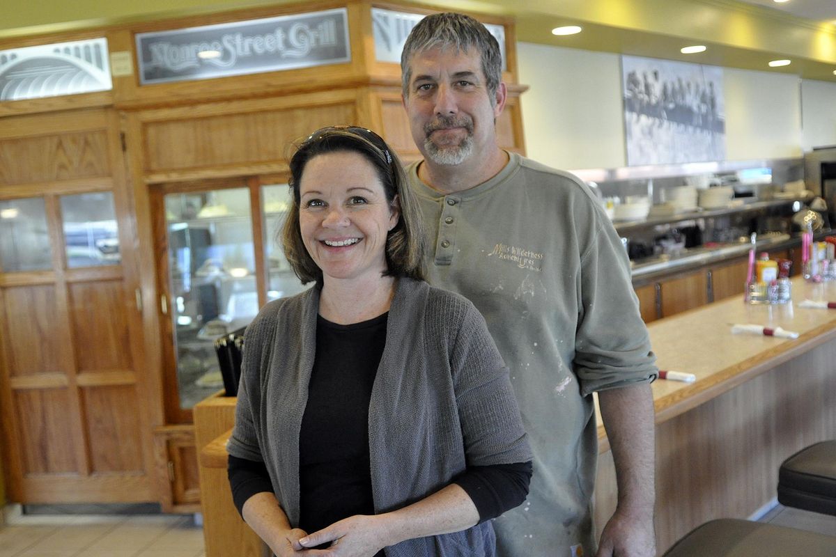 LaShay and Lonnie Germain are the proprietors of the new Monroe Street Grill. (Adriana Janovich / The Spokesman-Review)