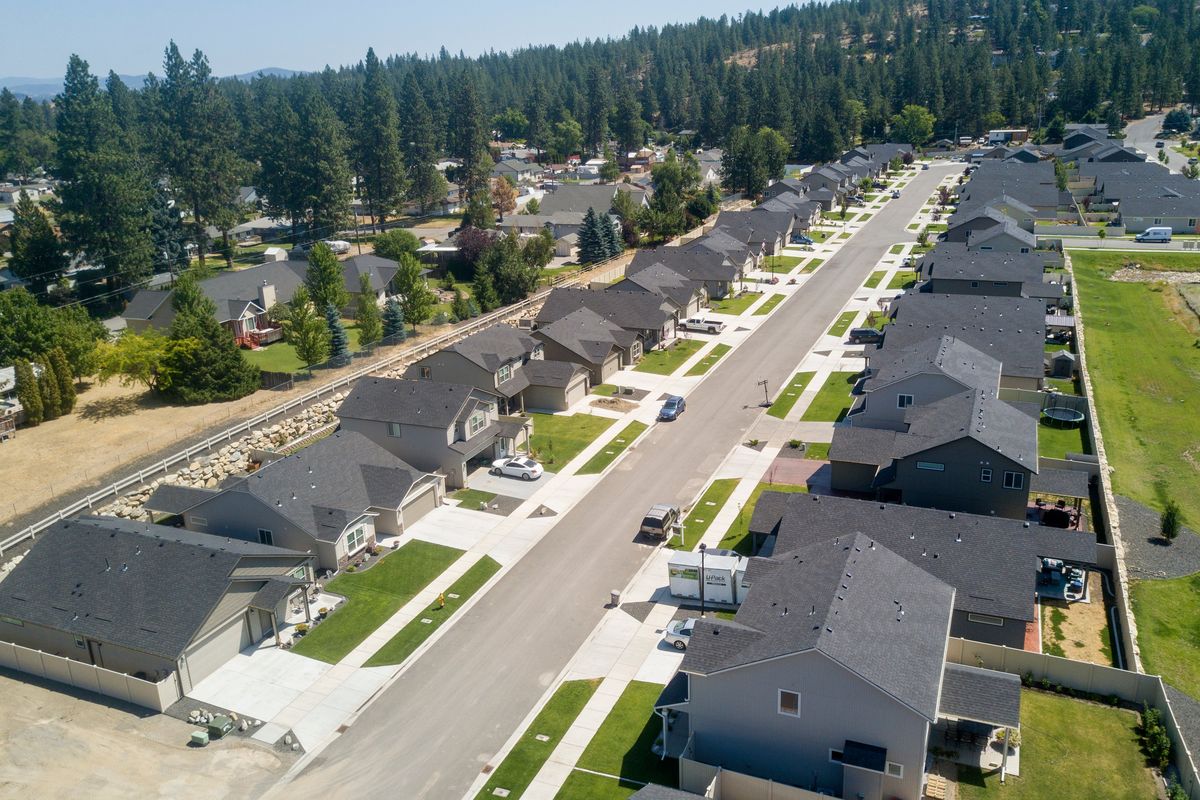 Parkvue Hills development is shown in 2021 in Spokane Valley.  (Jesse Tinsley/The Spokesman-Review )