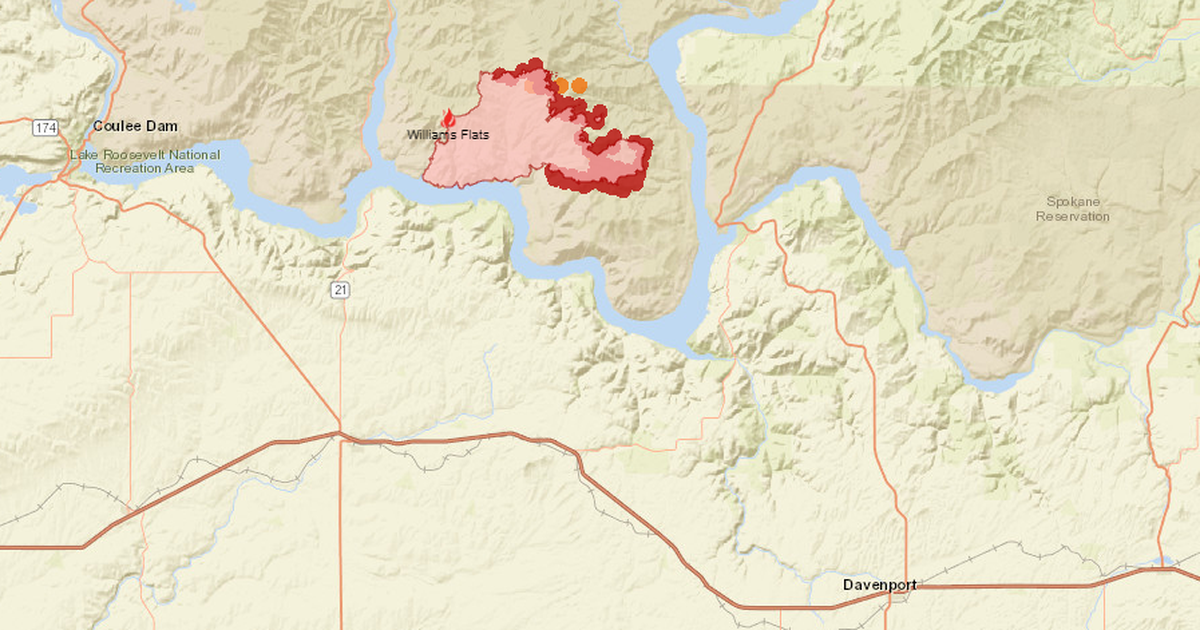 More evacuations ordered on Colville Reservation due to wildfire that’s ...