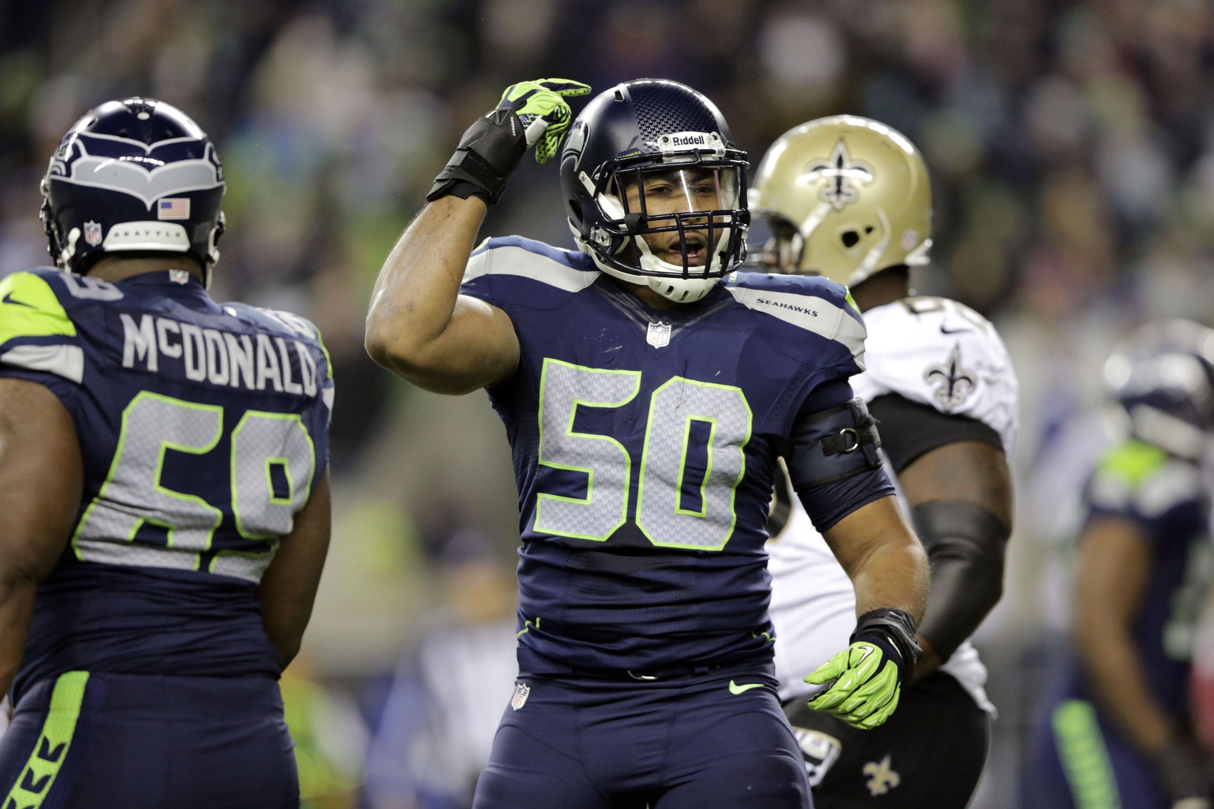 SEAHAWKS: K.J. Wright showing his versatility this season