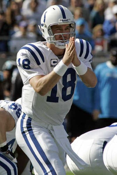 
Peyton Manning threw for 254 yards and two touchdowns.
 (AP / The Spokesman-Review)