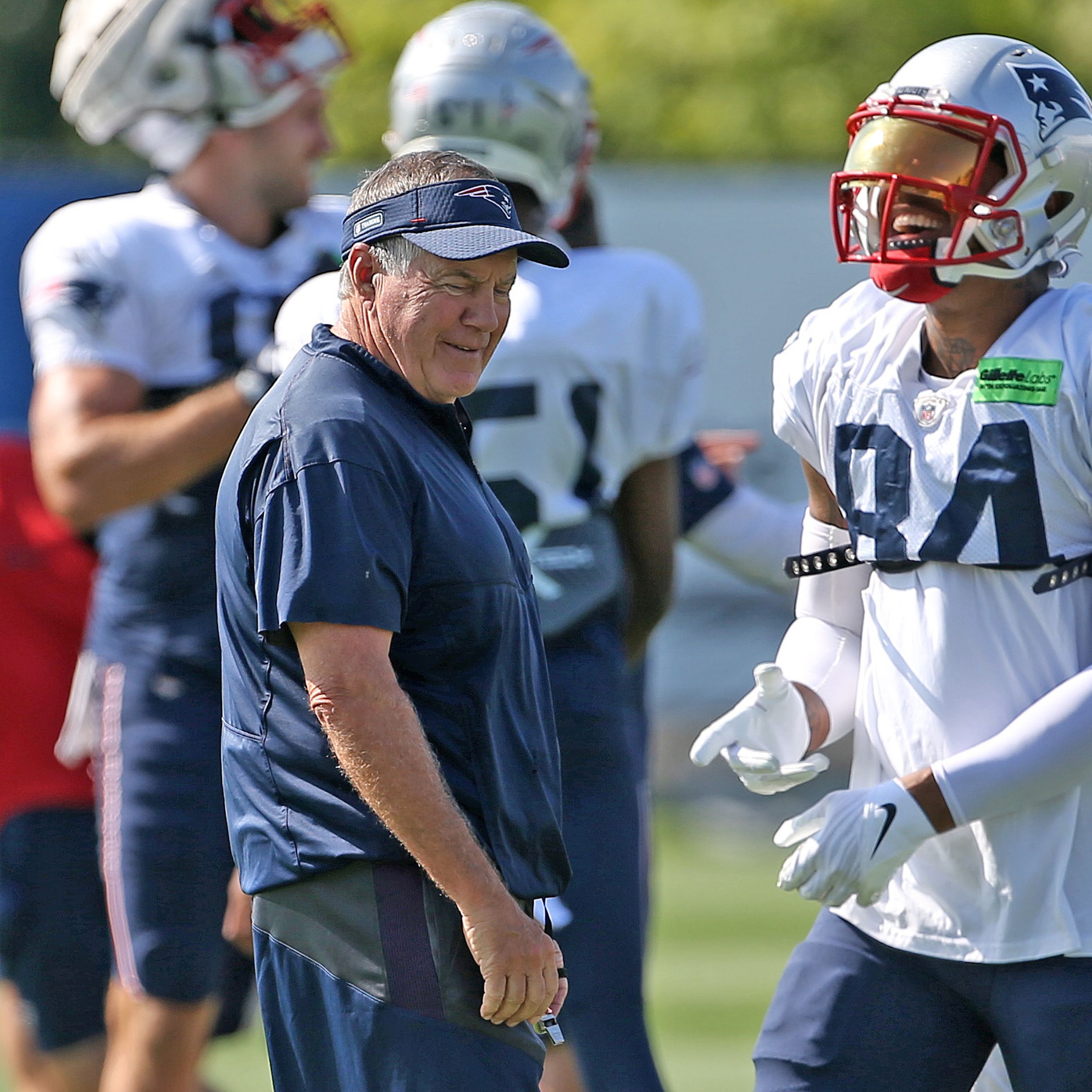 High school Super Bowl teams visit Gillette ahead of big games – Boston  Herald